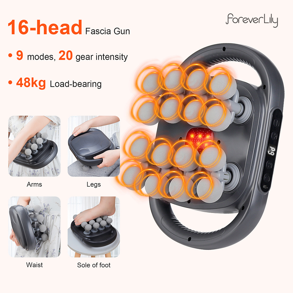 Health Wellness Massage - Pistol Fasia 16 Kepala Pistol Pijat