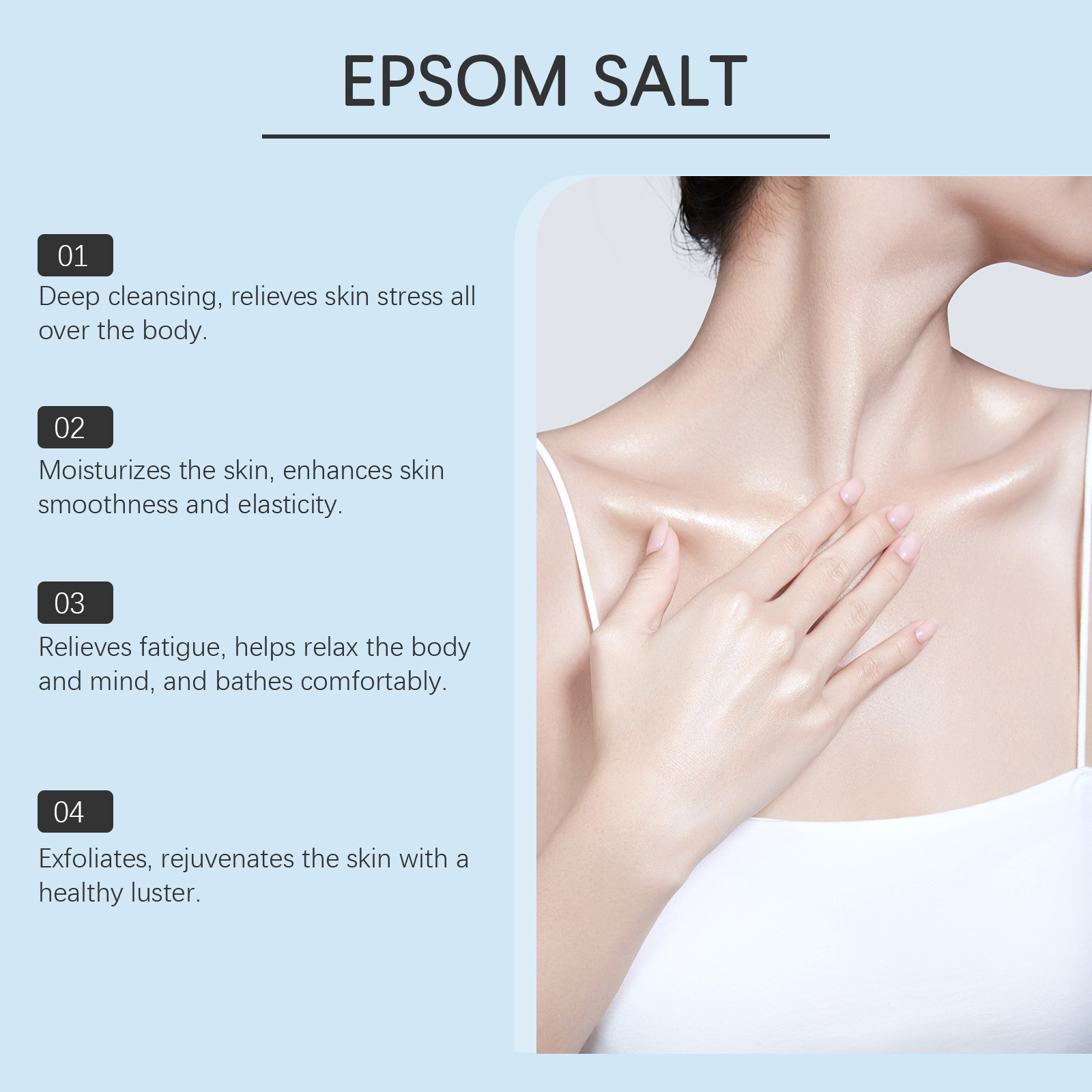 Garam Mandi Epsom OceAura untu - Bath Salts Magnesium ulasan dan harga