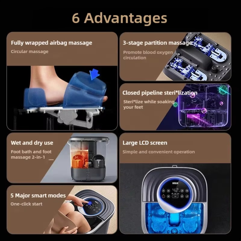 Alat Pijat Kaki Elektrik Porta - Foot Bath Massager ulasan dan harga
