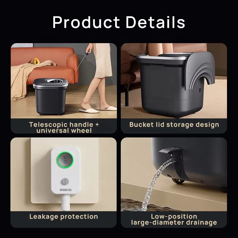 Alat Pijat Kaki Elektrik Porta - Foot Bath Massager ulasan dan harga