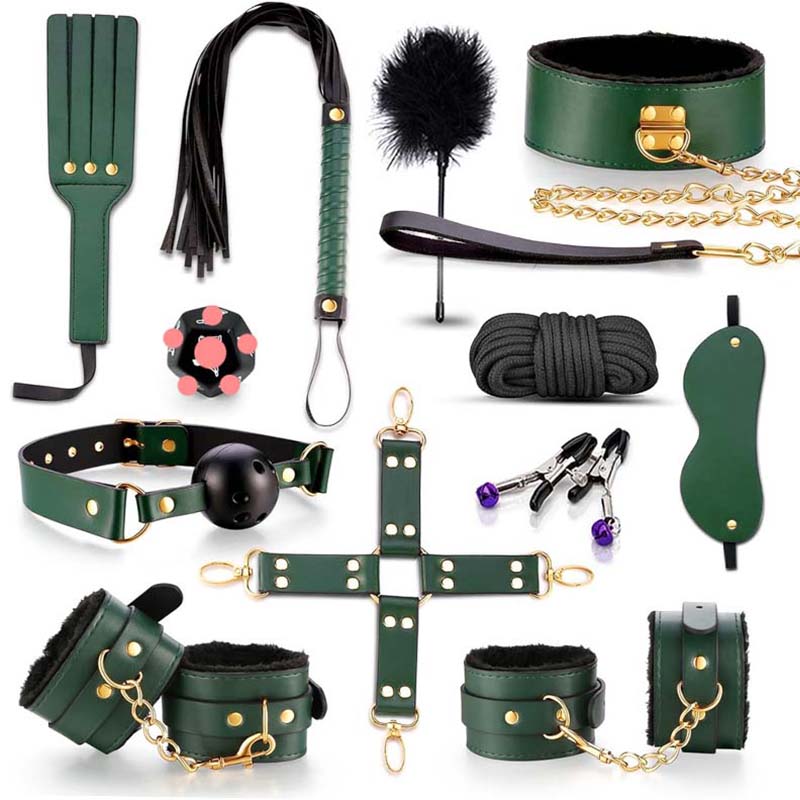 12-Piece Couples BDSM Bondage  - Health Wellness Kit ulasan dan harga