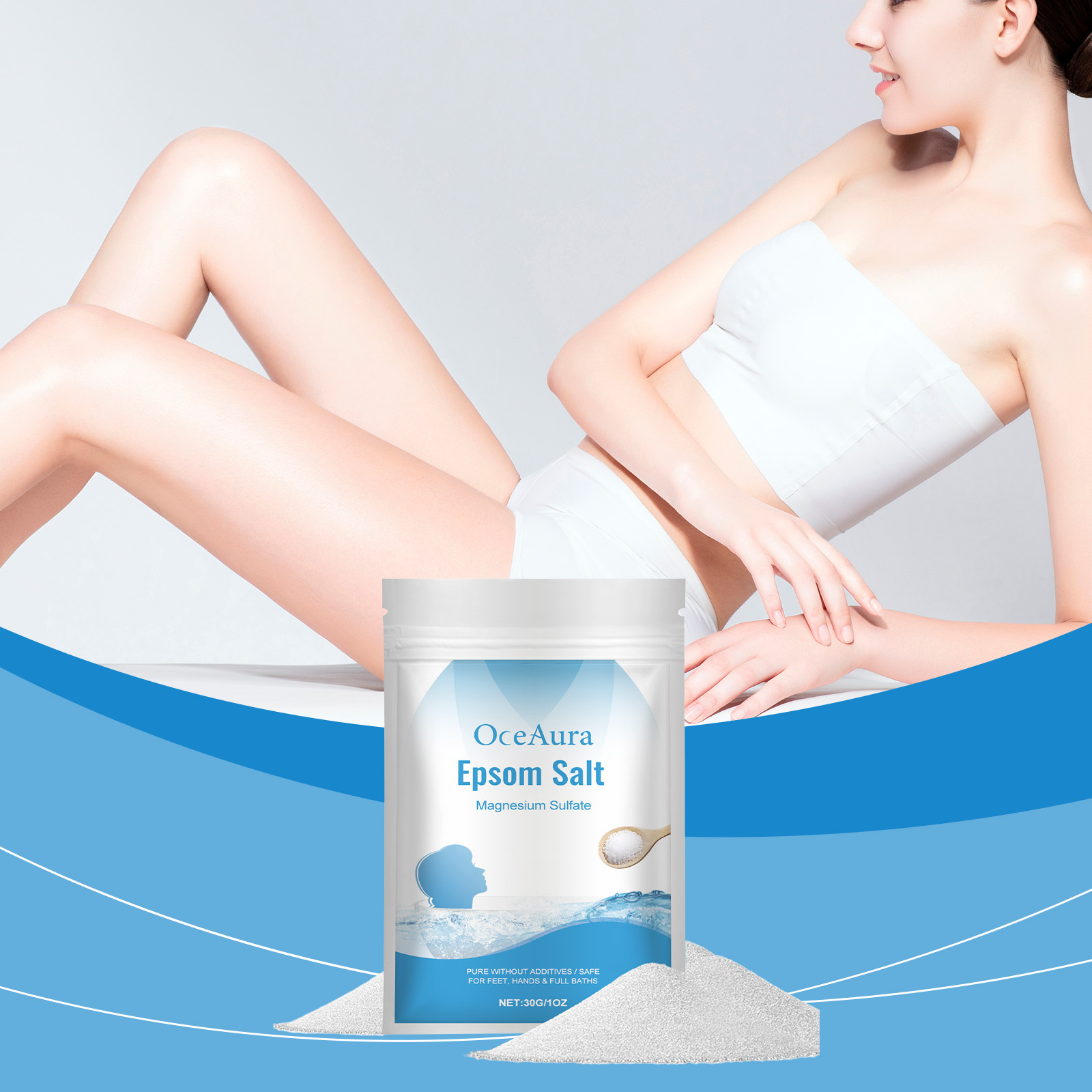 Garam Mandi Epsom dan Produk M - Bath Salts Magnesium ulasan dan harga
