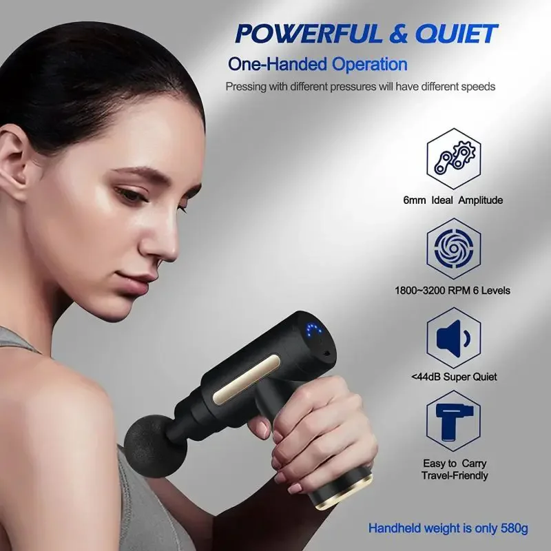 2024 portabel fascia gun tubuh - Health Wellness Massage ulasan dan harga
