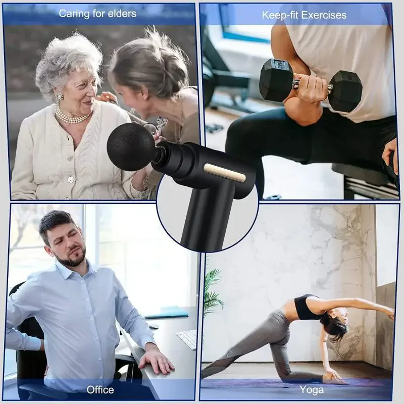 2024 portabel fascia gun tubuh - Health Wellness Massage ulasan dan harga